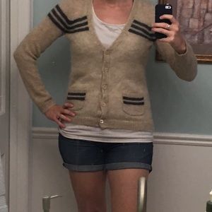 Jcrew mohair cardigan sweater